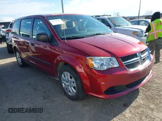 2014 Dodge Grand Caravan SE with VIN 2C4RDGBG5ER190034, listed as a IAAI auction lot 41593958 with 99,795 mi miles and . Bid and sale history available at DreamBid. Image 1.