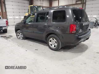 2012 Honda Pilot LX with VIN 5FNYF4H28CB005127, listed as a IAAI auction lot 41742168 with 133,225 mi miles and . Bid and sale history available at carsss.com. Image 3.