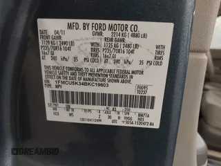 2011 Ford Escape Hybrid с VIN 1FMCU5K34BKC19603, выставлен на аукционе IAAI как лот 41895045 с пробегом 117 922 миль миль и . История ставок и продаж доступна на DreamBid. Изображение 9.