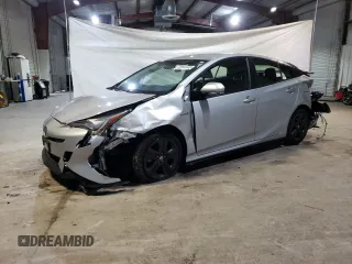 2017 Toyota Prius Two with VIN JTDKARFU2H3538519, listed as a Copart auction lot 58244445 with 51,990 mi miles and Salvage title. Bid and sale history available at DreamBid. Image 1.