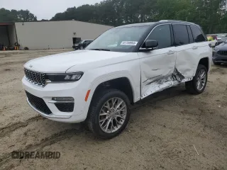 2024 Jeep Grand Cherokee Summit Reserve with VIN 1C4RJHEG6R8943629, listed as a Copart auction lot 61159955 with 1,245 mi miles and Salvage title. Bid and sale history available at DreamBid. Image 1.