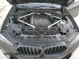 2025 BMW X6 xDrive40i with VIN 5UX33EX09S9Y26463, listed as a Copart auction lot 84269334 with 1,970 mi miles and Salvage Title. Bid and sale history available at carsss.com. Image 12.