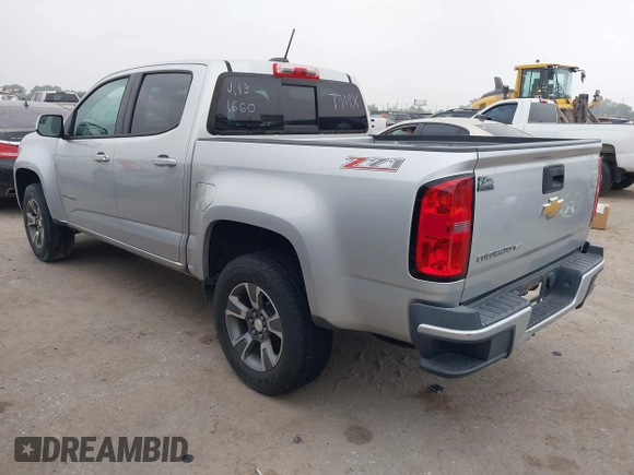 2018 Chevrolet Colorado 2WD Z71 with VIN 1GCGSDEN4J1131660, listed as a IAAI auction lot 41907485 with 49,722 mi miles. Bid and sale history available at carsss.com. Image 3.