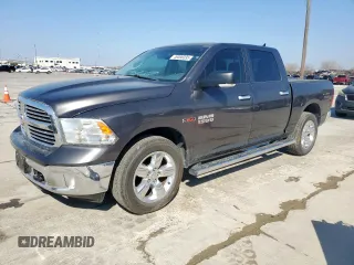 2015 Ram 1500 Big Horn z VIN 1C6RR7LM9FS603618, wystawiony jako Copart lot #49098395 z przebiegiem 103 571 mil mil oraz Szkoda całkowita • Salvage title. Historia ofert i sprzedaży dostępna na DreamBid. Obrazek 1.