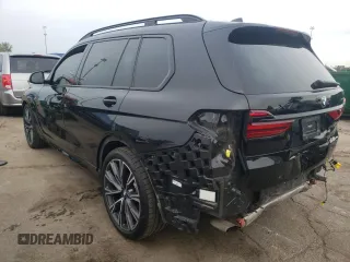 2019 BMW X7 xDrive40i with VIN 5UXCW2C53KL082322, listed as a Copart auction lot 72996354 with 47,032 mi miles and Clean Title. Bid and sale history available at carsss.com. Image 2.