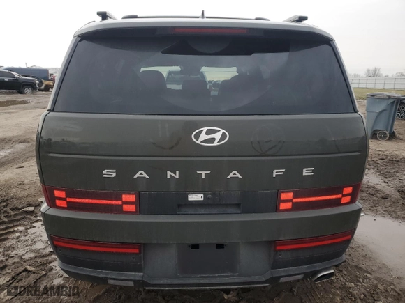 2025 Hyundai Santa Fe SEL with VIN 5NMP24GL3SH103934, listed as a Copart auction lot 46314735 with 1,879 mi miles and Salvage Title. Bid and sale history available at carsss.com. Image 6.