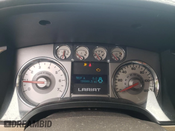 2009 Ford F-150 XL with VIN 1FTPX14V69FB28856, listed as a Copart auction lot 59173335 with 199,999 mi miles and Salvage title. Bid and sale history available at DreamBid. Image 9.