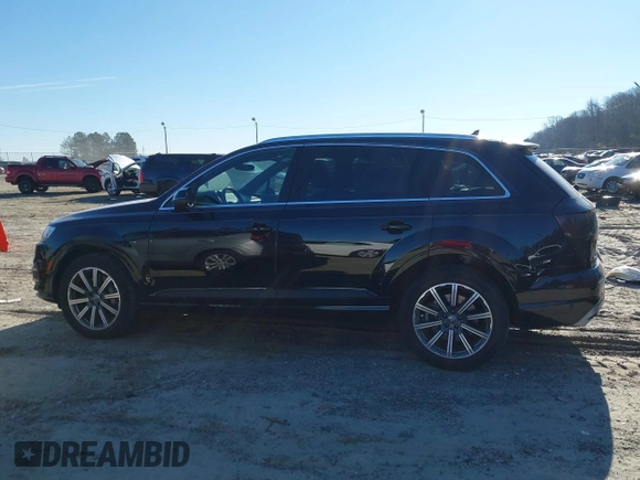 2019 Audi Q7 Prestige with VIN WA1VAAF72KD020723, listed as a IAAI auction lot 41154320 with 63,159 mi miles. Bid and sale history available at carsss.com. Image 14.