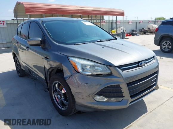 2014 Ford Escape SE with VIN 1FMCU0GX8EUD57801, listed as a IAAI auction lot 41856252 with 136,980 mi miles. Bid and sale history available at carsss.com. Image 1.