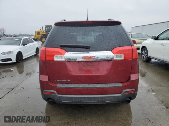 2011 GMC Terrain SLE-2 with VIN 2CTFLSE58B6384139, listed as a Copart auction lot 43801455 with 181,049 mi miles and Salvage Title. Bid and sale history available at carsss.com. Image 6.