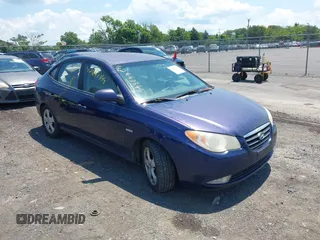 2007 Hyundai Elantra GLS with VIN KMHDU46D87U026450, listed as a IAAI auction lot 42647344 with 279,238 mi miles and . Bid and sale history available at DreamBid. Image 1.