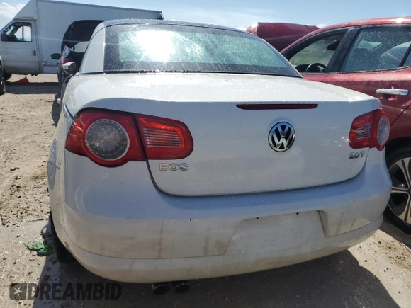 2011 Volkswagen Eos Komfort with VIN WVWBW7AH8BV004338, listed as a Copart auction lot 76603584 with Not Provided miles and Non Repairable. Bid and sale history available at DreamBid. Image 6.