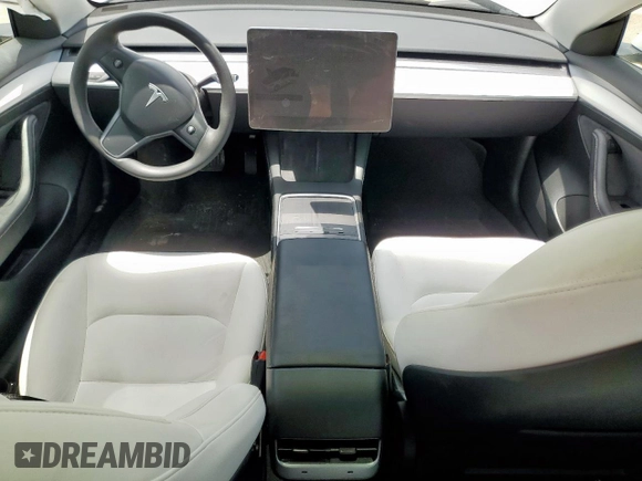 2023 Tesla Model 3 z VIN 5YJ3E1EAXPF600008, wystawiony jako Copart lot #61063675 z przebiegiem 58 733 mil mil oraz Szkoda całkowita • Salvage title. Historia ofert i sprzedaży dostępna na DreamBid. Obrazek 8.