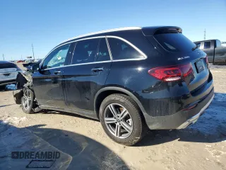 2022 Mercedes-Benz GLC 300 with VIN W1N0G8DBXNG114598, listed as a Copart auction lot 88006955 with Not provided miles and Salvage title. Bid and sale history available at DreamBid. Image 2.