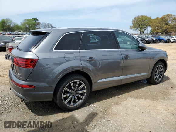 2017 Audi Q7 Premium Plus with VIN WA1LAAF78HD058828, listed as a Copart auction lot 51485055 with 104,920 mi miles and Salvage Title. Bid and sale history available at DreamBid. Image 3.