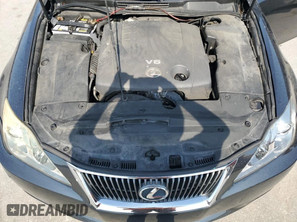 2010 Lexus IS 250 z VIN JTHBF5C21A5126629, wystawiony jako Copart lot #57318555 z przebiegiem 116 804 mil mil oraz Szkoda całkowita • Salvage title. Historia ofert i sprzedaży dostępna na DreamBid. Obrazek 11.