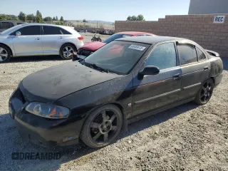 2002 Nissan Sentra S with VIN 3N1AB51A22L728205, listed as a Copart auction lot 63453615 with 202,220 mi miles and Salvage title. Bid and sale history available at DreamBid. Image 1.