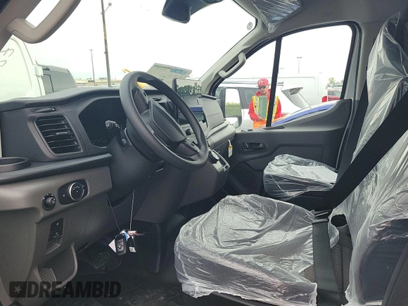 2025 Ford Transit with VIN 1FTBW1YMXSKA12944, listed as a IAAI auction lot 42844329 with 51 mi miles and . Bid and sale history available at DreamBid. Image 21.