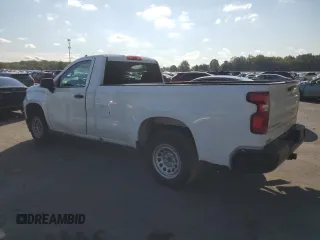 2021 Chevrolet Silverado 1500 Work Truck with VIN 3GCNWAEK0MG400260, listed as a Copart auction lot 71597894 with 53,430 mi miles and Salvage Title. Bid and sale history available at carsss.com. Image 2.