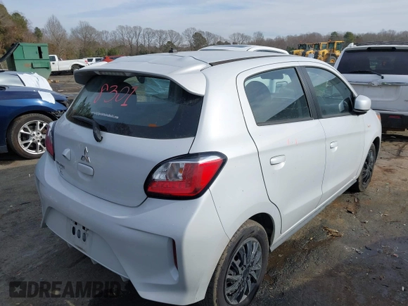2021 Mitsubishi Mirage ES с VIN ML32AUHJ6MH002842, выставлен на аукционе IAAI как лот 41380479 с пробегом 71 939 миль миль и . История ставок и продаж доступна на DreamBid. Изображение 4.