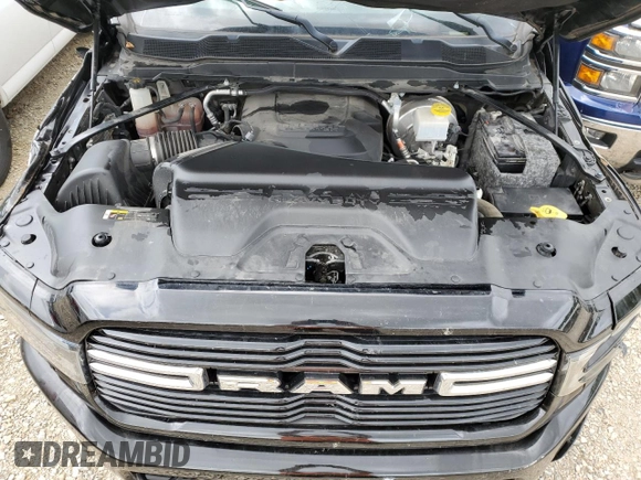 2019 Ram 2500 Laramie with VIN 3C6UR5FJ5KG656219, listed as a Copart auction lot 64840124 with 0 mi miles and Salvage Title. Bid and sale history available at carsss.com. Image 11.