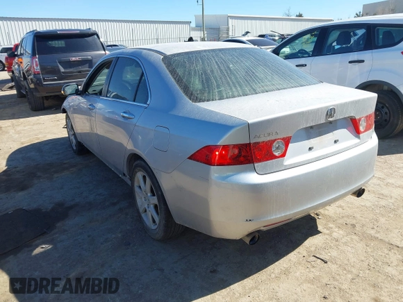 2004 Acura TSX w/Navigation with VIN JH4CL969X4C036084, listed as a IAAI auction lot 41726150 with 177,757 mi miles. Bid and sale history available at carsss.com. Image 3.