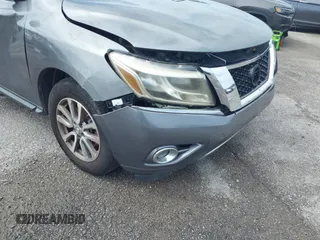 2016 Nissan Pathfinder S with VIN 5N1AR2MN4GC613707, listed as a IAAI auction lot 42462865 with 130,113 mi miles and . Bid and sale history available at DreamBid. Image 6.
