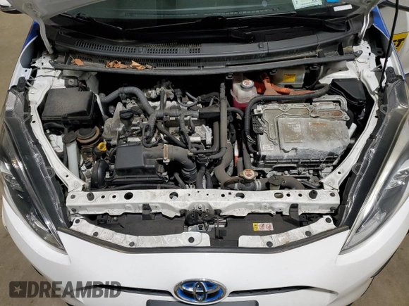 2018 Toyota Prius One with VIN JTDKDTB38J1615512, listed as a Copart auction lot 52892395 with 53,980 mi miles and Clean Title. Bid and sale history available at DreamBid. Image 11.