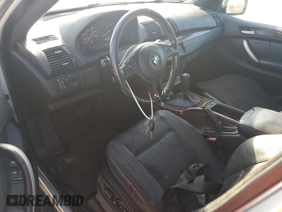 2002 BMW X5 4.4i with VIN 5UXFB33562LH37798, listed as a Copart auction lot 75174494 with 0 mi miles and Non Repairable. Bid and sale history available at carsss.com. Image 8.