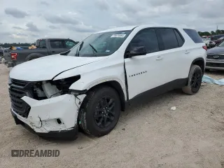2020 Chevrolet Traverse LS with VIN 1GNERFKW1LJ207566, listed as a Copart auction lot 70079464 with 79,111 mi miles and Salvage Title. Bid and sale history available at carsss.com. Image 1.