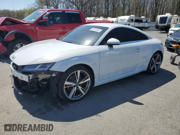 2022 Audi TT with VIN TRUAEAFV4N1005885, listed as a Copart auction lot 53114645 with 37,306 mi miles and Salvage title. Bid and sale history available at DreamBid. Image 1.