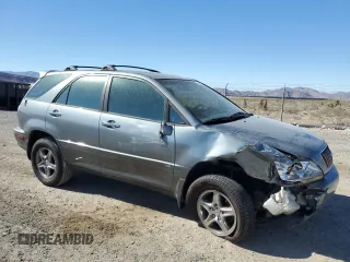 2001 Lexus RX 300 with VIN JTJGF10U410091732, listed as a Copart auction lot 68495234 with 222,902 mi miles and Salvage Title. Bid and sale history available at carsss.com. Image 4.