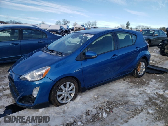 2017 Toyota Prius One with VIN JTDKDTB32H1595204, listed as a Copart auction lot 83660754 with 74,505 mi miles and Salvage Title. Bid and sale history available at carsss.com. Image 1.