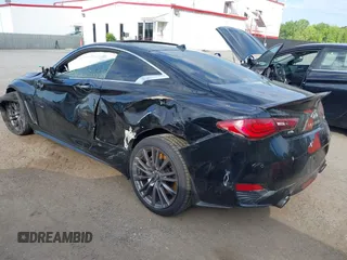 2017 Infiniti Q60 Premium with VIN JN1EV7EL7HM552671, listed as a IAAI auction lot 42044432 with 136,199 mi miles and . Bid and sale history available at DreamBid. Image 3.