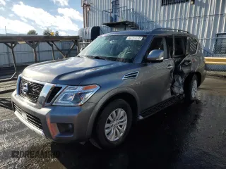 2018 Nissan Armada SV with VIN JN8AY2ND5J9057476, listed as a Copart auction lot 79608904 with 101,055 mi miles and Clean Title. Bid and sale history available at carsss.com. Image 1.