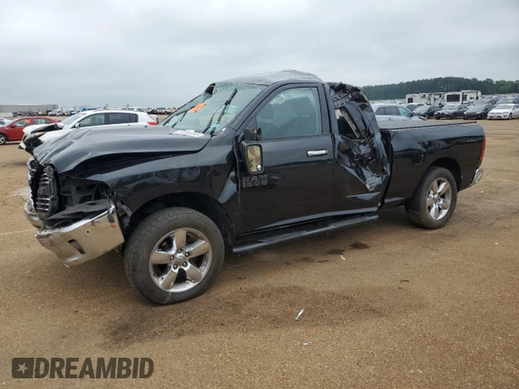 2018 Ram 1500 Big Horn with VIN 1C6RR7GG8JS310712, listed as a Copart auction lot 54165265 with 129,619 mi miles and Salvage title. Bid and sale history available at DreamBid. Image 1.