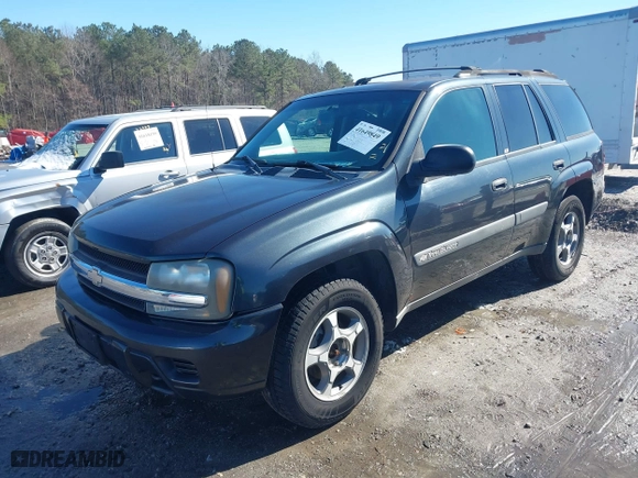 2003 Chevrolet TrailBlazer LS with VIN 1GNDT13S932374585, listed as a IAAI auction lot 41649849 with 208,099 mi miles. Bid and sale history available at carsss.com. Image 17.
