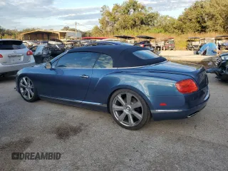 2013 Bentley Continental GT with VIN SCBGR3ZA0DC079677, listed as a Copart auction lot 82753764 with 58,406 mi miles and Salvage Title. Bid and sale history available at DreamBid. Image 2.