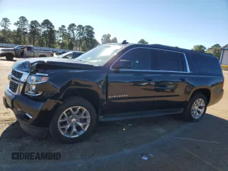 2016 Chevrolet Suburban LS with VIN 1GNSKGKC0GR277392, listed as a Copart auction lot 81545174 with 151,359 mi miles and Salvage Title. Bid and sale history available at carsss.com. Image 1.
