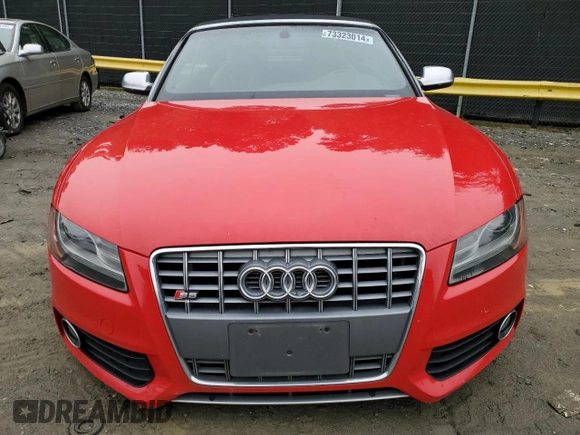 2010 Audi S5 Premium Plus z VIN WAUCGAFH3AN026072, wystawiony jako Copart lot #73323014 z przebiegiem 122 438 mil mil oraz Szkody całkowita. Historia ofert i sprzedaży dostępna na DreamBid. Obrazek 5.