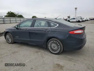 2014 Ford Fusion Titanium Hybrid with VIN 3FA6P0RU3ER219947, listed as a Copart auction lot 53566235 with 186,846 mi miles and Salvage Title. Bid and sale history available at carsss.com. Image 2.