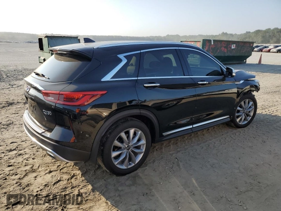 2021 Infiniti QX50 SENSORY with VIN 3PCAJ5CB3MF118112, listed as a Copart auction lot 69484394 with 37,548 mi miles and Salvage Title. Bid and sale history available at carsss.com. Image 3.