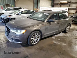2013 Audi A6 3.0T Premium Plus with VIN WAUGGAFCXDN003771, listed as a Copart auction lot 45798795 with 103,188 mi miles and Salvage Title. Bid and sale history available at carsss.com. Image 1.