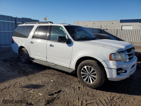 2016 Ford Expedition EL XLT with VIN 1FMJK1JT6GEF20855, listed as a Copart auction lot 82688304 with 195,489 mi miles and Salvage Title. Bid and sale history available at carsss.com. Image 4.