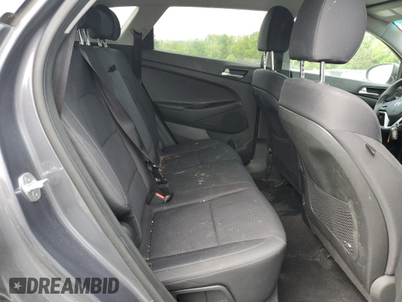2021 Hyundai Tucson SEL z VIN KM8J33AL0MU290269, wystawiony jako Copart lot #56399545 z przebiegiem 90 948 mil mil oraz Szkoda całkowita • Salvage title. Historia ofert i sprzedaży dostępna na DreamBid. Obrazek 11.