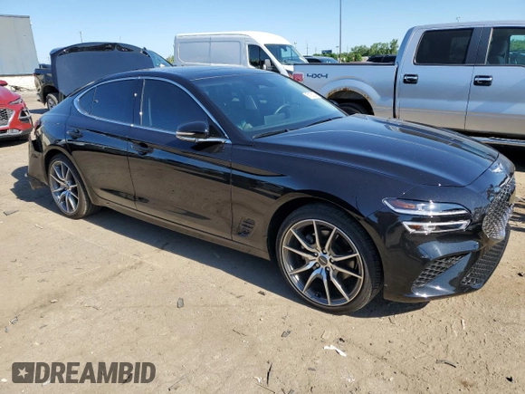 2022 Genesis G70 2.0T z VIN KMTG34TA6NU102387, wystawiony jako Copart lot #57135504 z przebiegiem 15 769 mil mil oraz Szkoda całkowita • Salvage title. Historia ofert i sprzedaży dostępna na DreamBid. Obrazek 4.