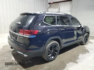 2022 Volkswagen Atlas 3.6L V6 SE w/Technology with VIN 1V2KR2CA1NC554876, listed as a Copart auction lot 44112265 with 46,958 mi miles and Salvage Title. Bid and sale history available at carsss.com. Image 3.