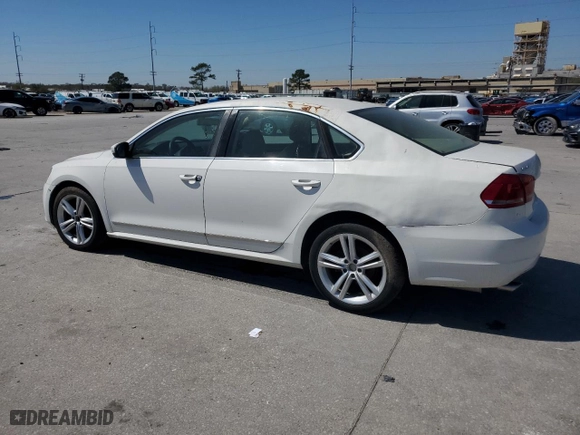 2013 Volkswagen Passat SEL Premium with VIN 1VWCM7A34DC029246, listed as a Copart auction lot 48924355 with 131,762 mi miles and Clean Title. Bid and sale history available at carsss.com. Image 2.