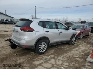 2018 Nissan Rogue S with VIN 5N1AT2MV3JC827791, listed as a Copart auction lot 46315175 with 71,866 mi miles and Salvage Title. Bid and sale history available at carsss.com. Image 3.