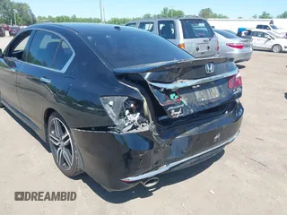 2016 Honda Accord Touring with VIN 1HGCR3F93GA036152, listed as a IAAI auction lot 42134354 with 233,311 mi miles and . Bid and sale history available at DreamBid. Image 6.